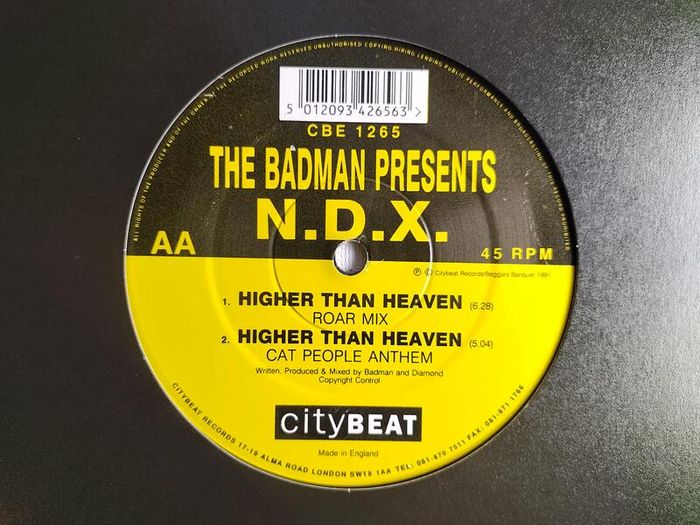 Badman - Higher Than Heaven + Come With Me - City Beat Records - UK Piano HOUSE Anthems BACK 2 BACK!! Sides BANGER!