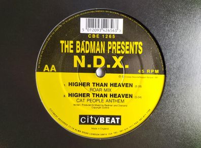 Badman - Higher Than Heaven + Come With Me - City Beat Records - UK Piano HOUSE Anthems BACK 2 BACK!! Sides BANGER!