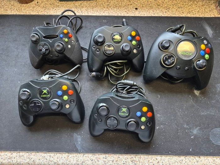 Xbox Original Controllers Untested
