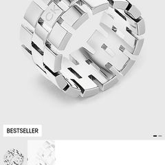 Calvin Klein geometric ring