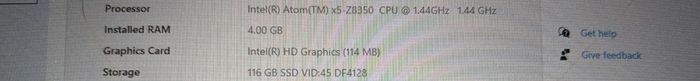 Laptop HP x2 10/p012ns detachable win10
