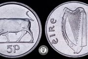 [#2550] - Ireland 2000 | Irish 5 Pence | Bull | KM.28 | MS