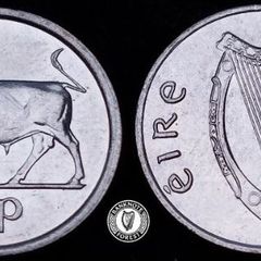 [#2550] - Ireland 2000 | Irish 5 Pence | Bull | KM.28 | MS