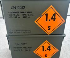 NATO Ammo boxes. Metal in mint condition