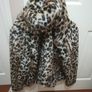 M&S Leaopard hoded Jacket Image 4