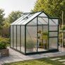 Greenhouse  6 x 8 ft Green Frame Image 4