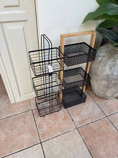 2 shelf organisers