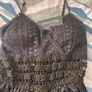 One Size black lace jumpsuit Image 3