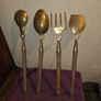 Mid Century French brass kitchen utensils Image 6
