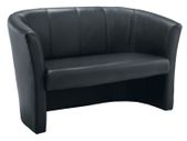 Tub Waiting room / Reception 2 seater sofa - Leather Look