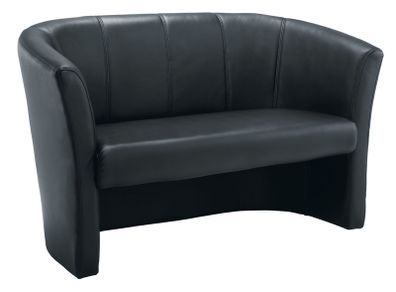 Tub Waiting room / Reception 2 seater sofa - Leather Look