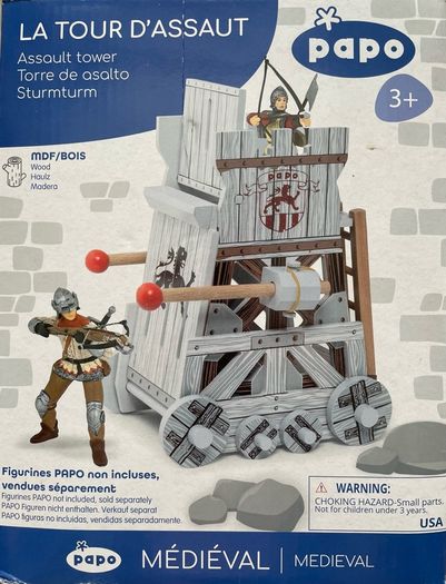 Assault Tower with Figures - Boys Toys