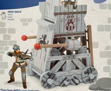 Assault Tower with Figures - Boys Toys