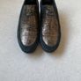 Marco Moreo Navy suede wedges Size 39 Image 4