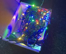 Christmas tree lights 2 metre