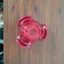 Mid Century Murano Red Art Glass Bowl Image 6