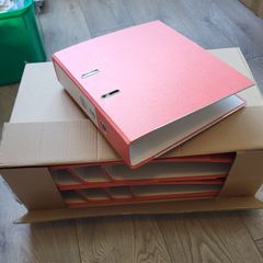 Box of lever arch files