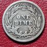 Usa 1 Barber Dime 10 Cents 1916 Philadelphia Silver Image 2