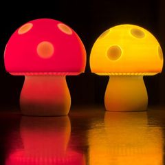 Mushroom Lamp 3D Printed Mushroom Night Light  Handmade