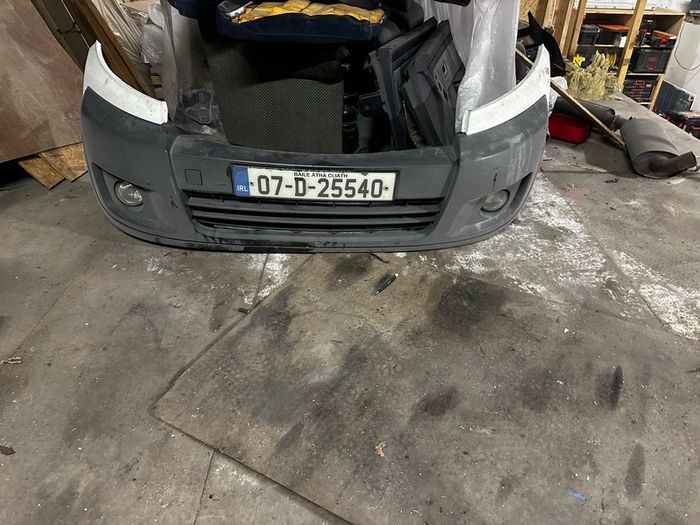 Front bumper Dispatch, Scudo 2007
