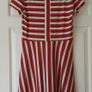 New gorgeous dress with red/white stripes Image 2