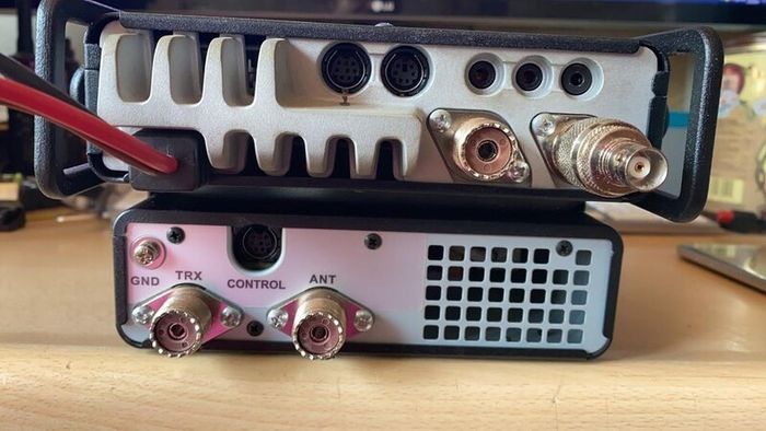 Yaesu FT 857D and Yaesu FC 50