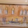 Signed Watercolour painting of Venice Image 3