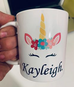 Personalised mug unicorn mug personalised unicorn mug