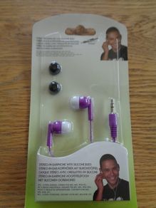 Stereo In-Earphone with Silicon Buds for Sale