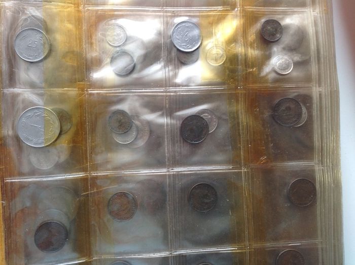 Coin collection, mixed countries, pre euro,