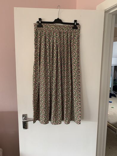 Ballet length skirt