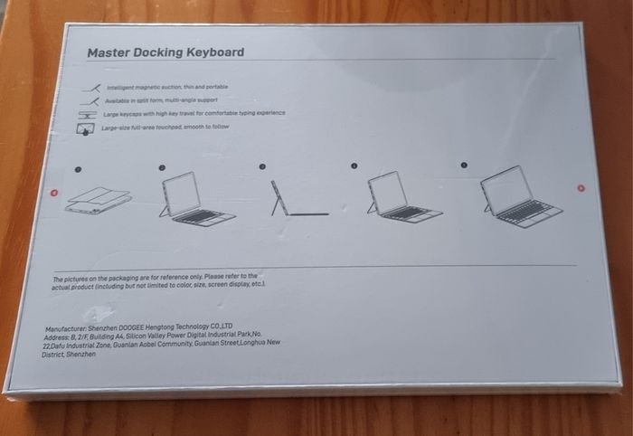 Tablet Keyboard Case for Doogee T30Max, new, unopened.