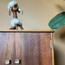 cabinet mid century vinyl cabinet Image 3
