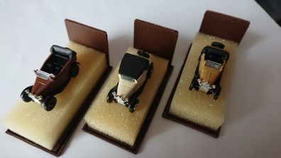 3 BMW /Austin Model Cars