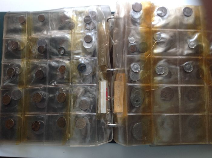 Coin collection, mixed countries, pre euro,