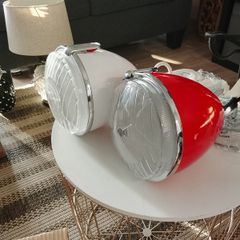 Two Replica 2CV Ceiling Lights