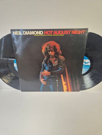 Neil Diamond  Hot August Night 12" Vinyl Original 1970s Pressing