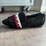 Kurt Geiger London 5/38 UK Black Suede Loafers Gives such a Gucci vibe Image 8