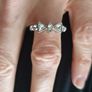 Swarovski Crystal Ring Size 7/8 Image 3