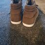 new boys brown high top boots Image 4