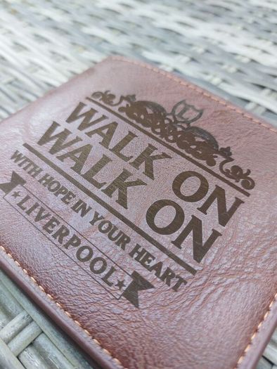 Liverpool PU Leather Laser Engraved Wallet