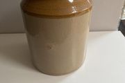 Vintage stoneware storage Jar
