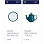 denby greenwich  tea saucers Image 3