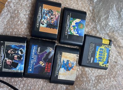 Sega Mega Drive Rare Heavy Hitters Game Pack - Rocket Knight, Streets of Rage 2, Sunsoft