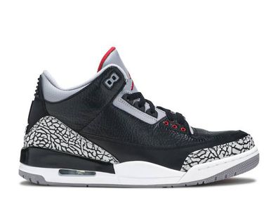 Nike Air Jordan 3 Black Cement 2011 UK 11 / US 212 DEADSTOCK