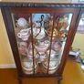Vintage mahogany dining table and chairs Image 5