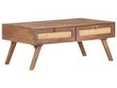 Coffee Table 100x60x40 cm Solid Mango Wood
