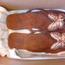 Ladies handbags and sandals and clothes job lot 11kg wieght Image 2