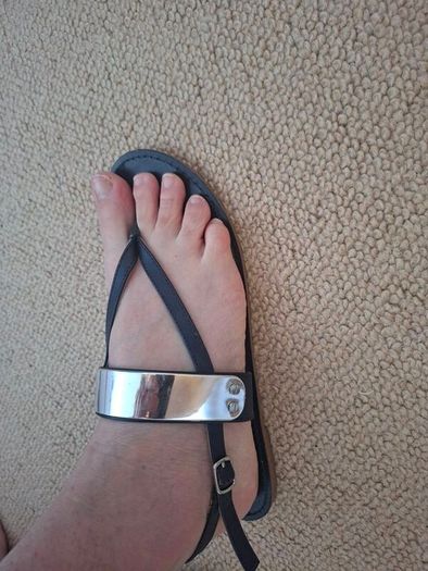 Navy Parfois FLAT Sandal