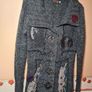 womens Tivoli 30% wool jumper long cardigan tunic sweater Size Medium Image 6